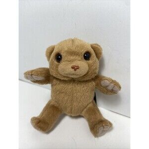 Mini Fur Real Friends Brown 3 in Teddy Bear McDonald's Happy Meal Toy 08 Plush